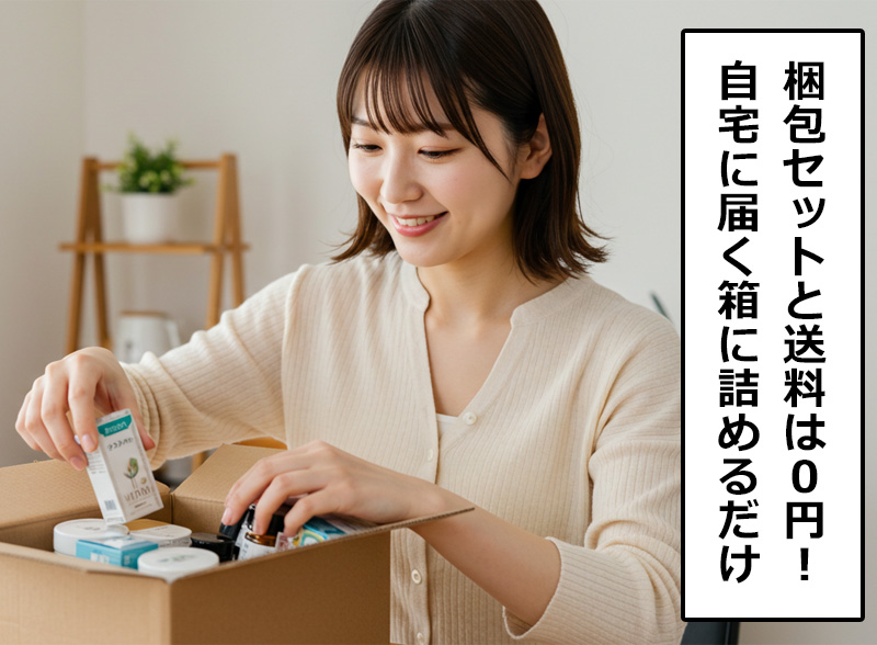 梱包セットと送料は無料